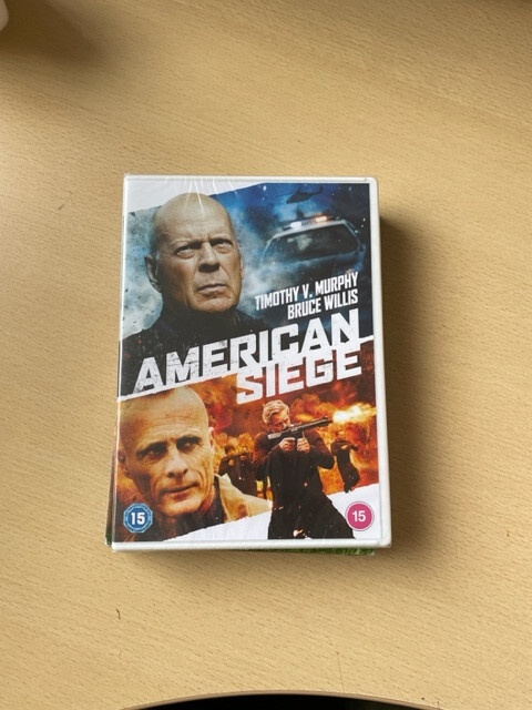American Siege DVD (2022) Bruce Willis-EBAY-DVD-7