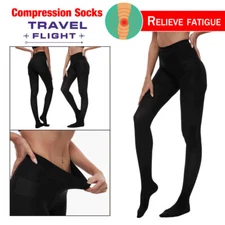 Men Women 30-40mmHg Compression Pantyhose Medical Stockings Varicose Veins Hose