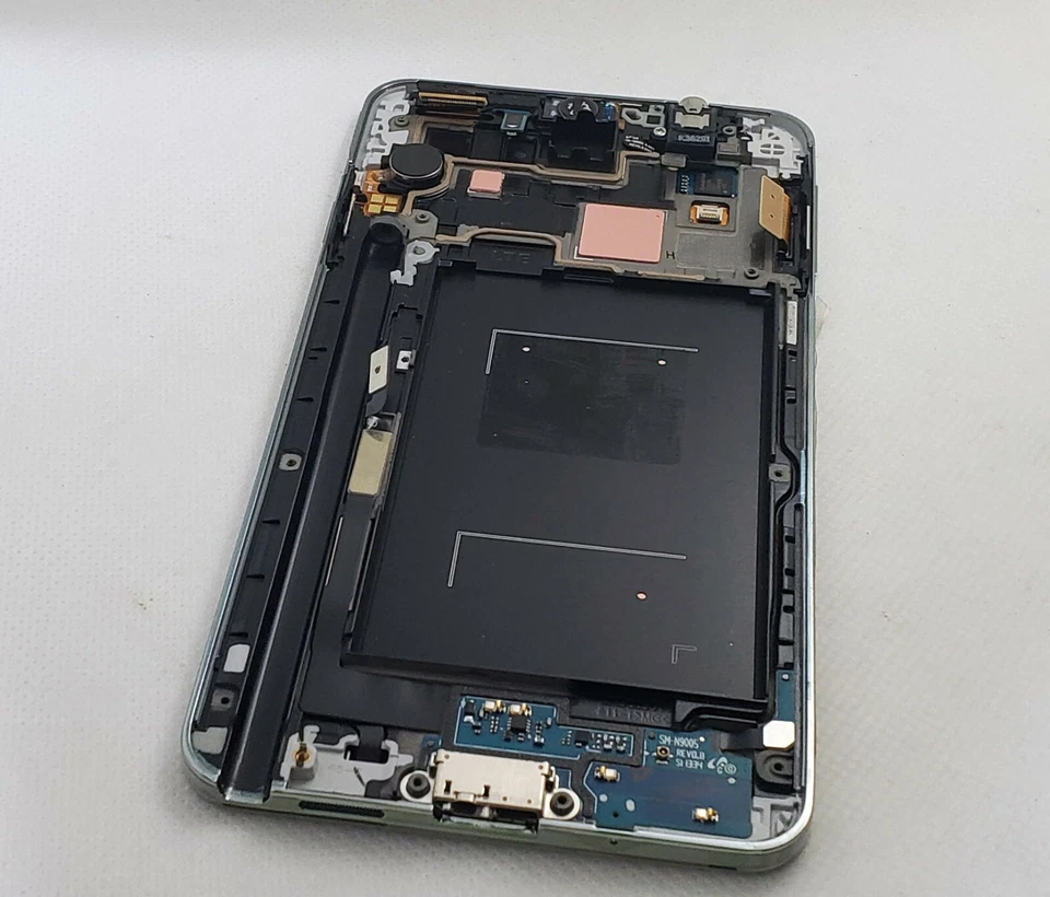 Original White LCD Display Screen for Samsung Galaxy Note 3 N9005 Light Shadow - Image 2 of 4