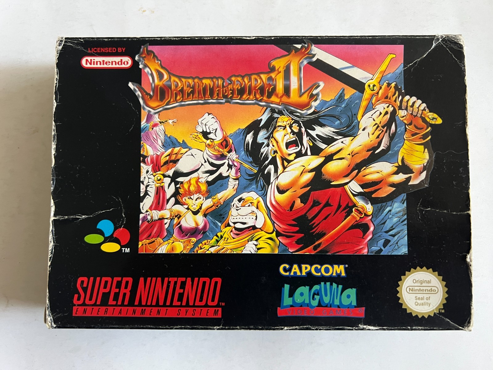 Breath of fire II  - *Box only* - EUR - Super Nintendo SNES
