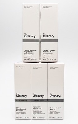 NEW 5 PACKS THE ORDINARY SKINCARE FACE SERUM SET OF 5 BOTTLES BUNDLE - SEALED
