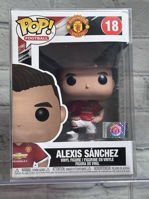 2019 Funko Pop! Football Alexis Sánchez #18 Manchester United Man U FLAWED BOX
