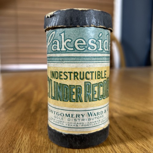 Indestructible Cylinder Record I've Got Rings On My Fingers 204 Ada Jones Untest