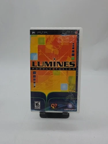 Lumines Puzzle Fusion PSP PlayStation Portable 2005 Cib Complete Mint Tested