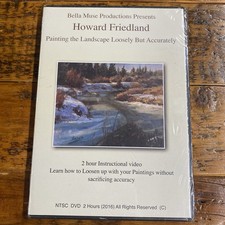 Howard Friedland Painting the Landscape Loosley but Accurately DVD - New Sealed