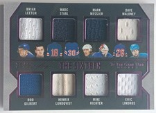 2023 Leaf ITG Used The Sixteen New York Rangers /30 Messier Lundqvist Leetch