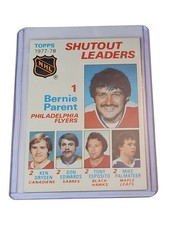 🔥1978-79 Topps #70 Shutout Leaders/Parent/Dryden/Edwards/Esposito/Palmateer