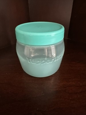 Tupperware Universal Jar 325 Ml Twist Cover, Turquoise
