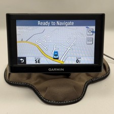 Garmin Nuvi 52LM 5 GPS Nav System w/ Weighted Mount WORKS No Powercord Bundle