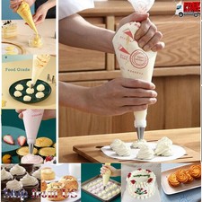 100pc Disposable Pastry Piping Bag Icing Deco...