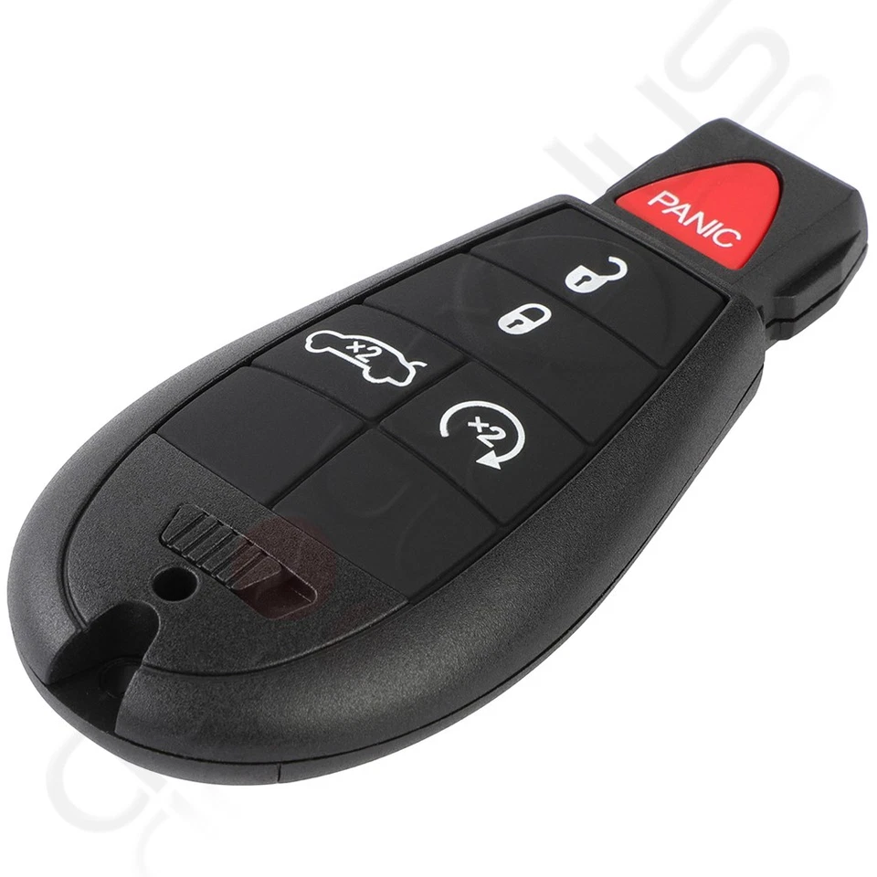 2 Llavero de coche remoto para Chrysler 300 Dodge Challenger 2008 2009 2010 2011 2012 Foto 4 de 4