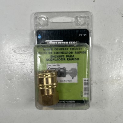 Forney 75127 Pressure Washer Quick Coupler Female Socket, 1/4-Inch FNPT 8926719