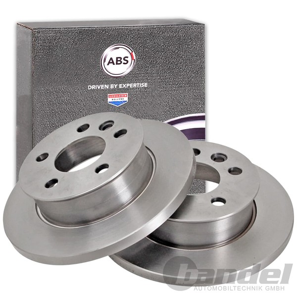 2X A.B.S. Bremsscheiben 260Mm Vorne Passend FüR VW California Transporter-image