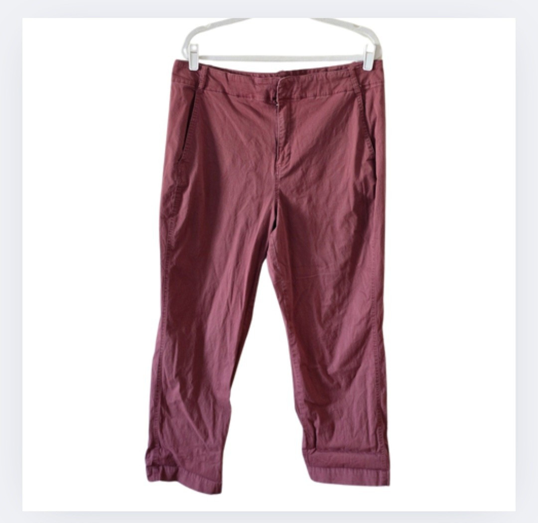 A New Day Size 16 Women's Boysenberry Target Straight Leg Stretch Pant