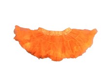 Orange Mini Short Petticoat Teen/Petite One Size