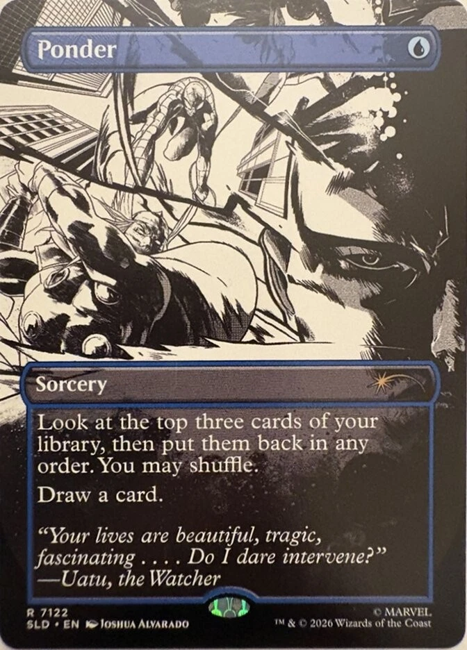 25+ Ponder Magic: The Gathering Individual Trading Card Games for
