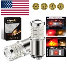 1157 LED Bulb Red, 2057 2357 7528 LED Brake Light Bulbs Super Bright for Rear...