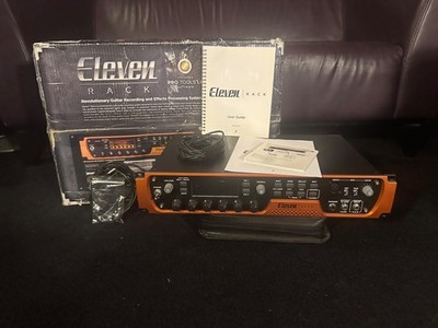 AVID Eleven Rack DAW System Guitar Effects USB Audio Interface