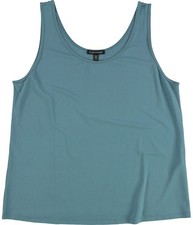 Eileen Fisher Womens Silk Tank Top