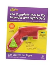 Quick Fix Incandescent Christmas Holiday Light Set Repair Tool - UL Listed 