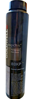 Goldwell Topchic Depot  Permanent Hair Color 8BKP pearl beige  1 X 250 ml