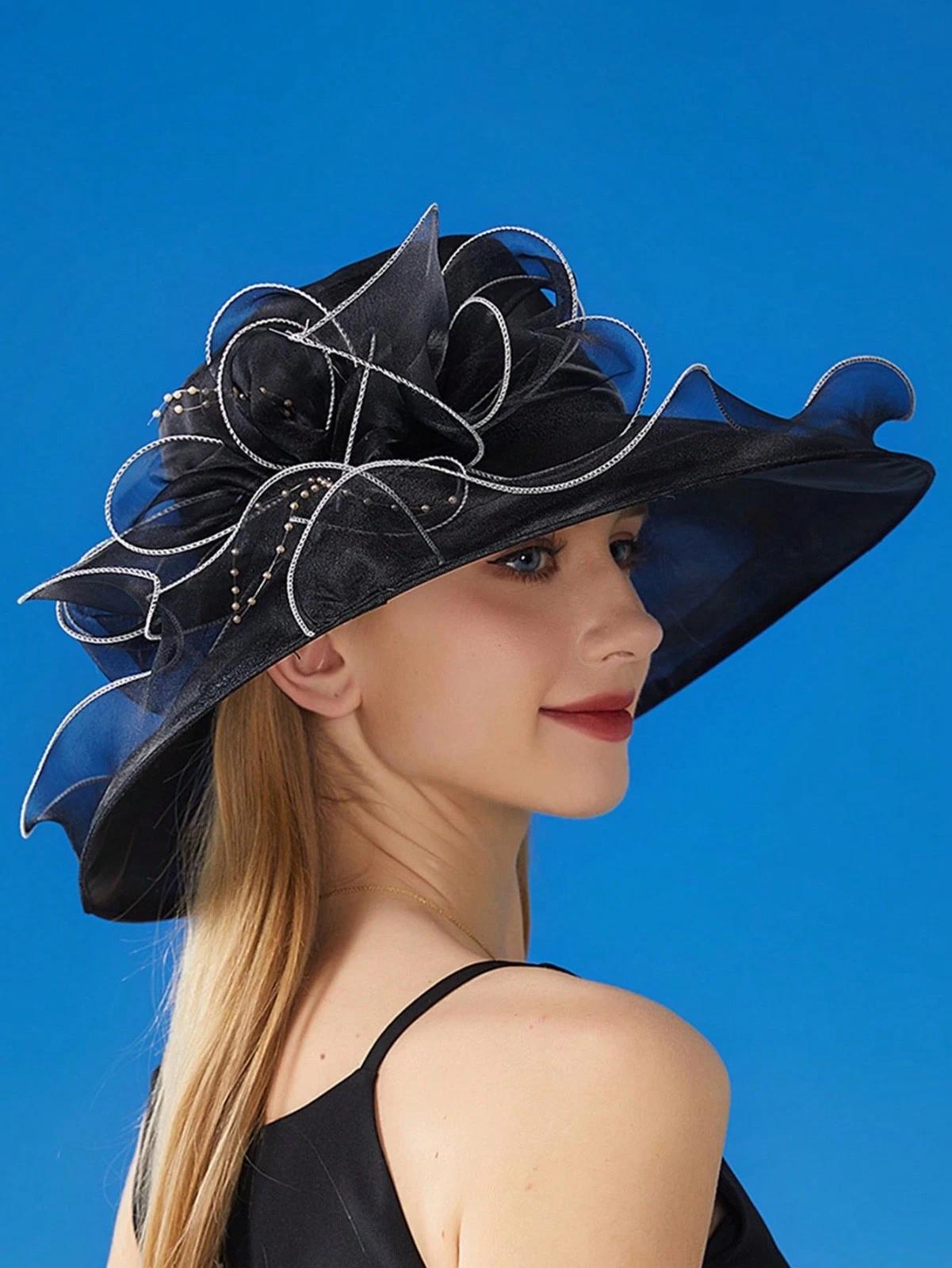 Ladies Kentucky Derby Tea Party Church Sun Hat