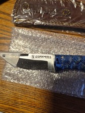 Rite Edge Knife Grooved Color Wood Handle