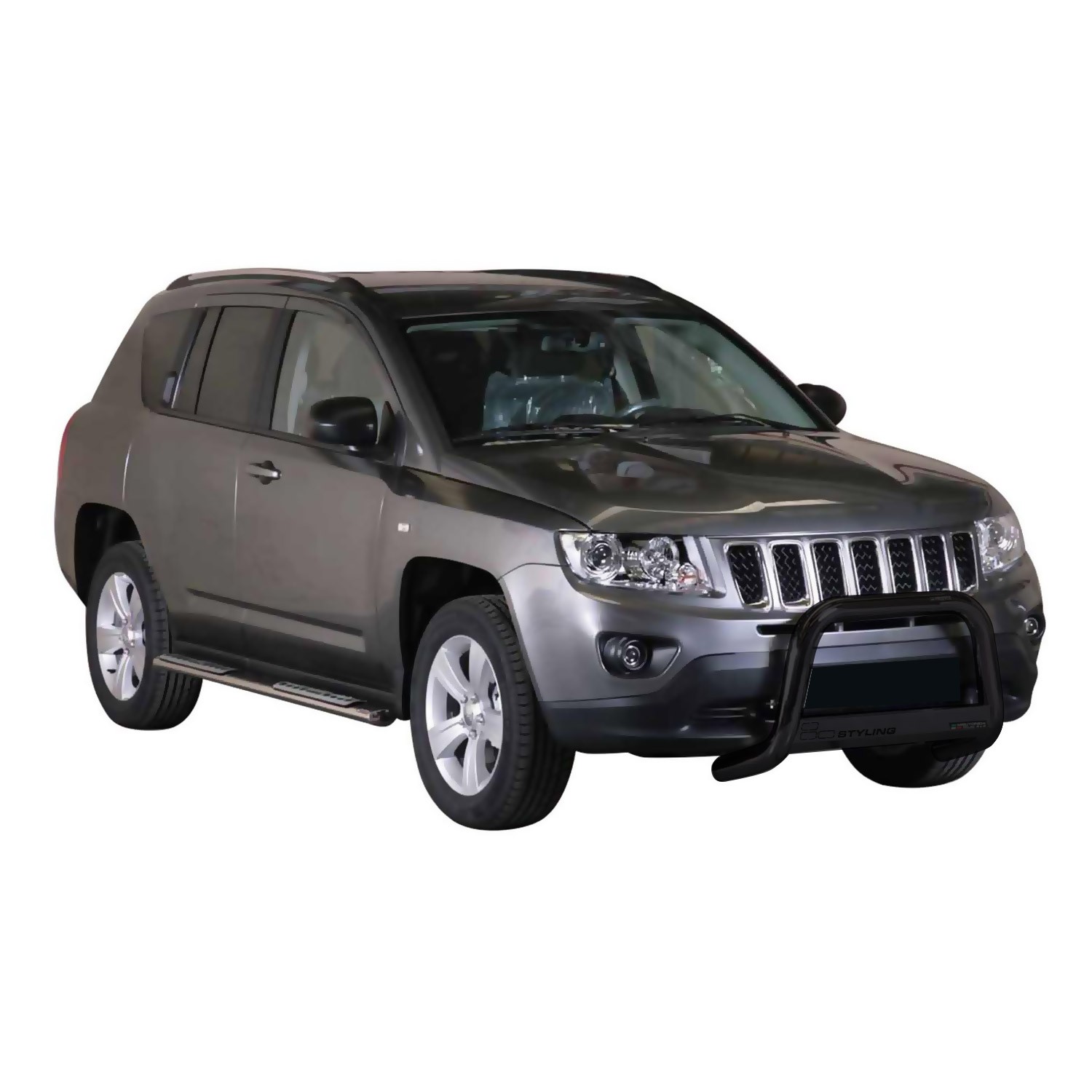 Pare-buffle 63 mm pour Jeep Compass 2011-2016 spécial tout-terrain