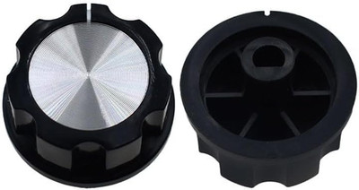 2 Pcs Set of D-Shaped Shaft Knobs Air Fryer Replacement Knob for Kitchen Ovens,