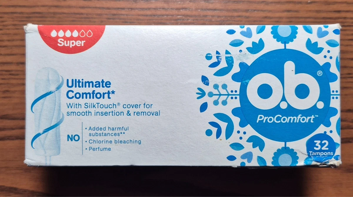 Absorvente Interno O.B. Pro Comfort Médio 16 unidades L P