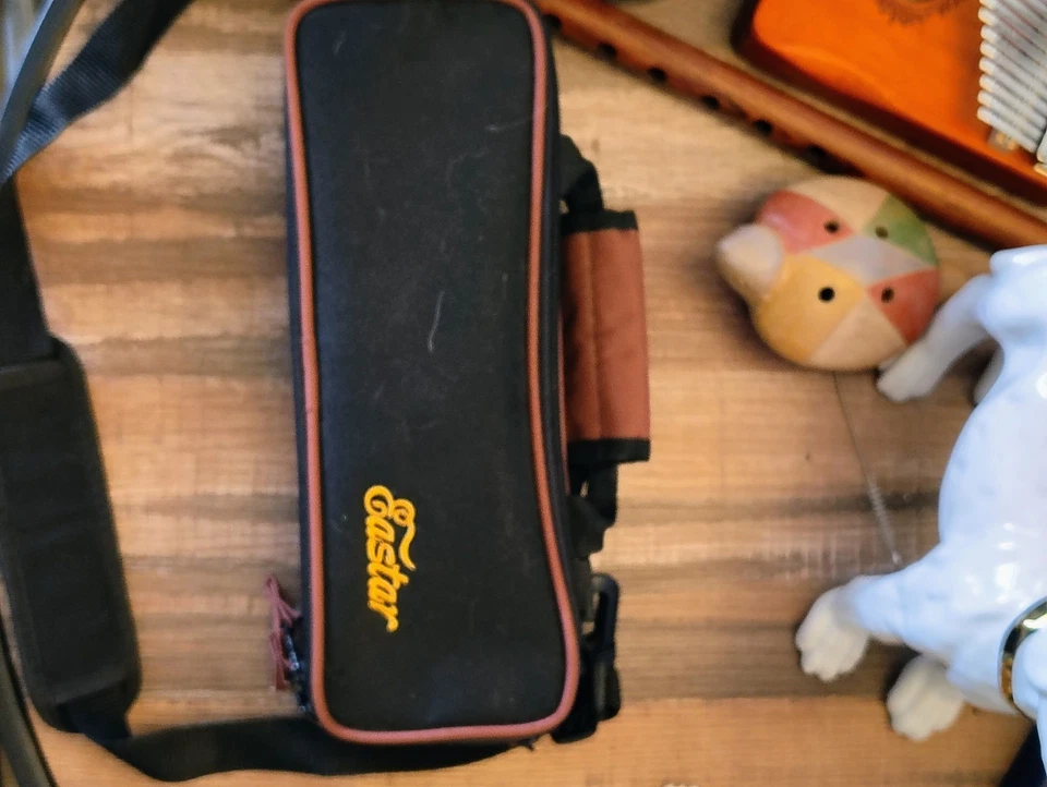 Flauta Eastar Piccolo Llave C Resina Plateada Con Estuche y Accesorios Foto 2 de 2