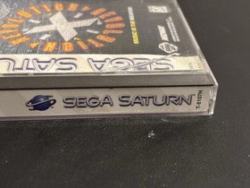 Revolution X (Sega Saturn, 1997) CIB Complete with Reg Card Authentic Tested!