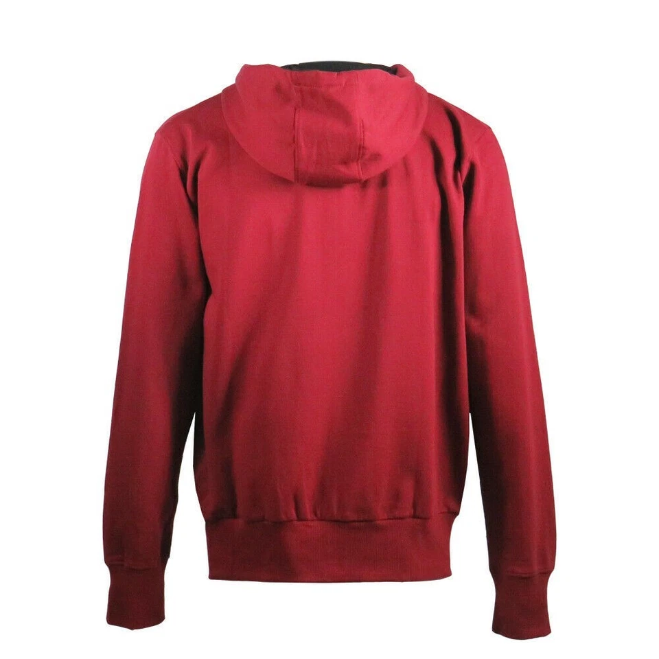 Ellis Rugby Crest Hoodie Red - image 2 of 4