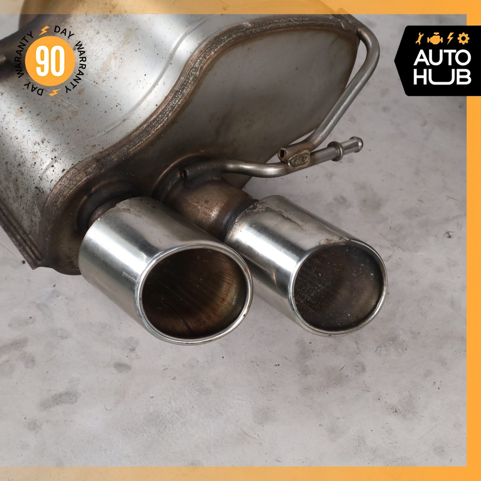 Maserati GranTurismo 4.7L Base Exhaust Mufflers Tips Left & Right Set OEM 58k