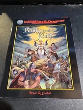 AD&D Adventure - Bastion of Faith Gamebook 1999 Never Used