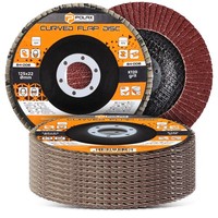 10X FäCherscheibe 125 Mm P120 Schleifscheibe Lamellenscheibe Reinigungsscheibe