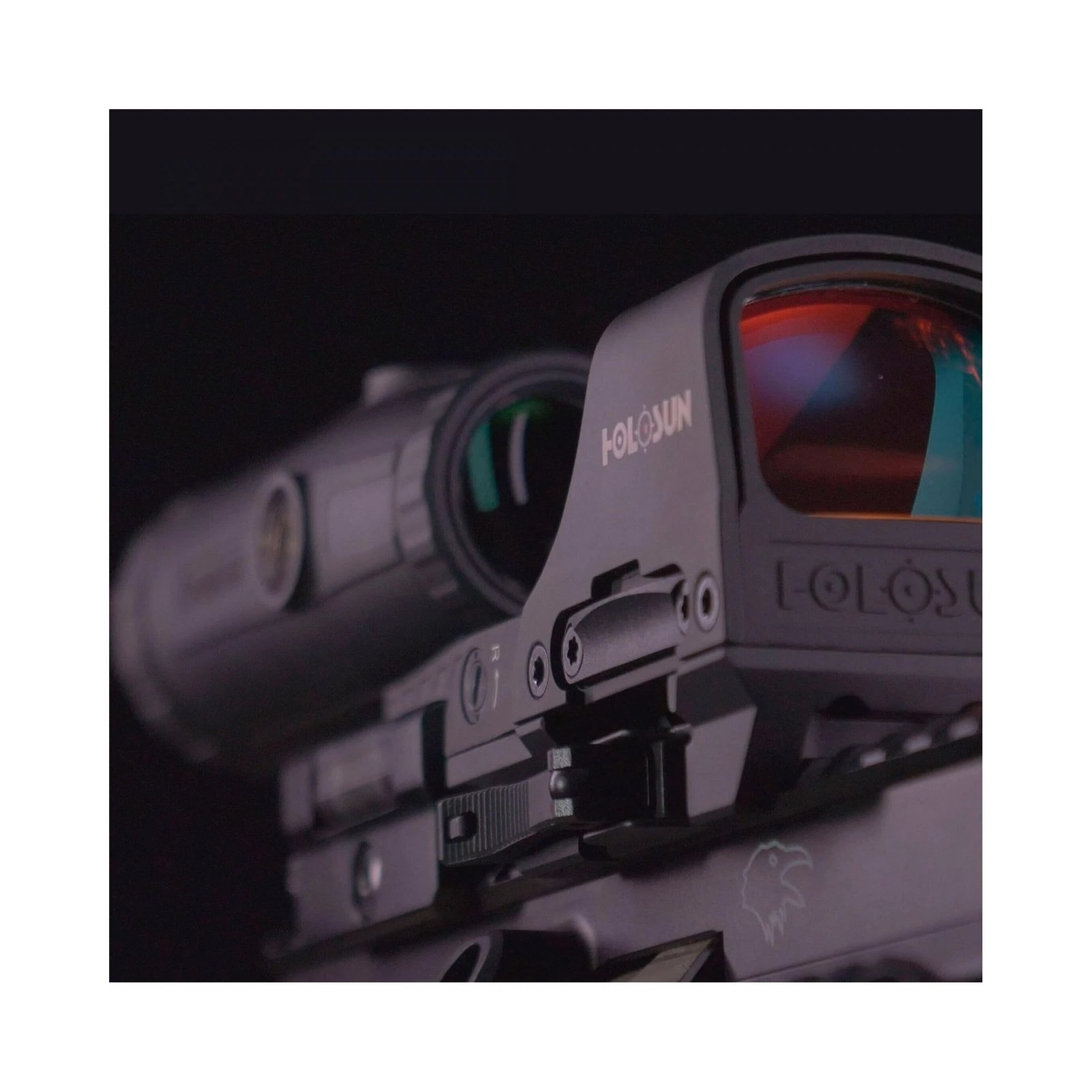 HOLOSUN 510C & HM3X Combo Multi-Reticle Circle Dot Sight w/ 3x Magnifier-img-5