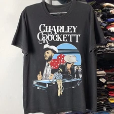 Retro Charley Crockett Tour Unisex All Size Shirt 22D15