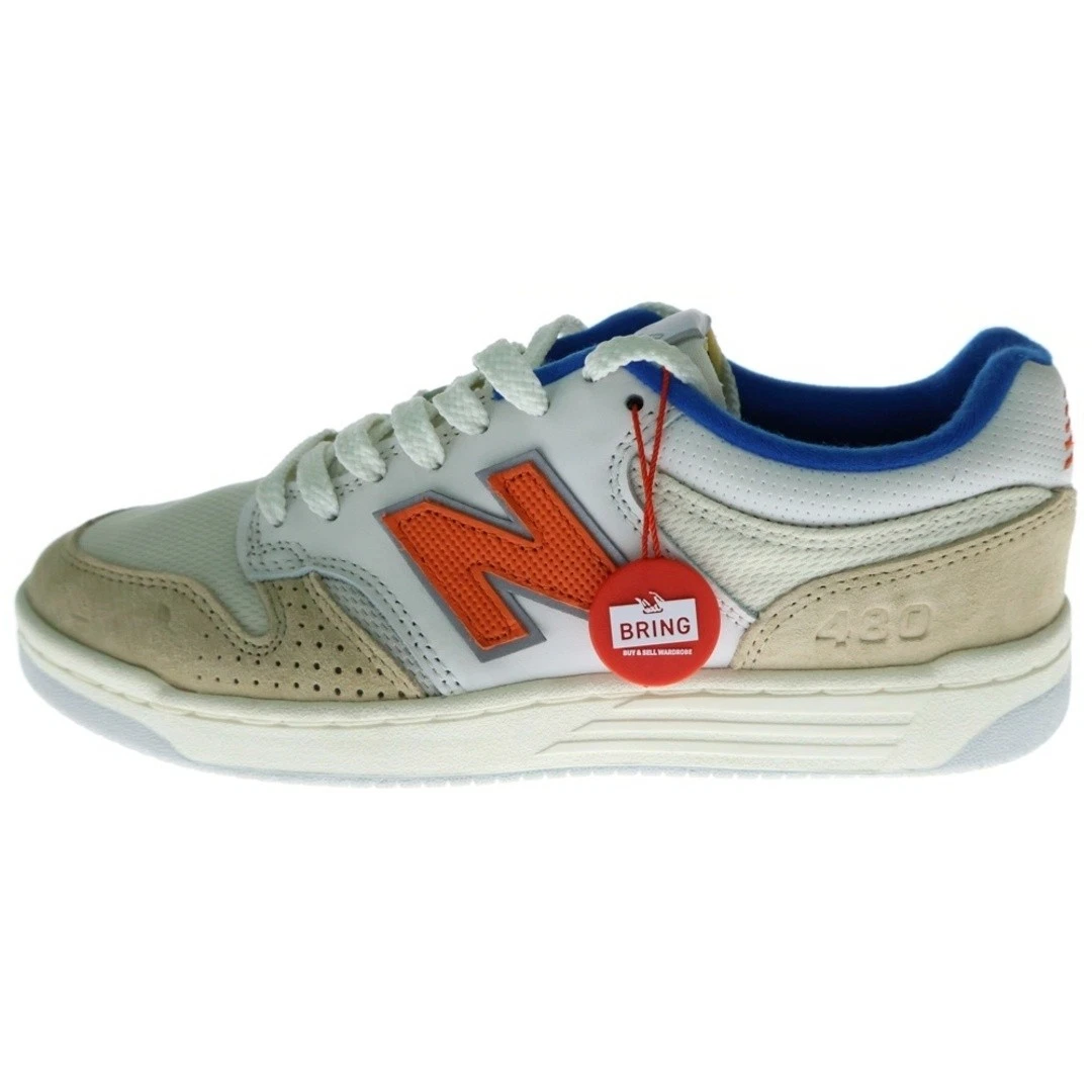Sneakers basse New Balance XKITH Numeric 480 Madison Square Garden bianche usate