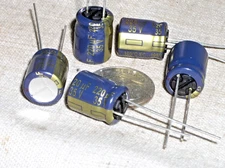 5 PANASONIC EEU-FC1V221 220UF 35V 220MFD KA RADIAL ELECTROLYTIC CAPACITOR 105*