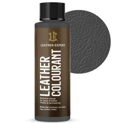 Leather Expert Colourant - Dunkelgraue Farbe für Natur- und Ökoleder 50 ml LE-06