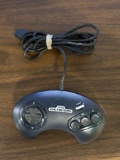 Official OEM Sega Genesis 3-Button Controller Model No 1650 Tested Working