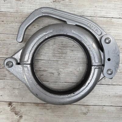 Concrete Pump Clamp 5'' Heavy Duty DN125 Snap Clamp 5.5, Forge Steel