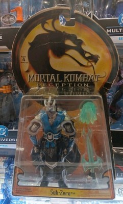 Mortal Kombat Sub-Zero Action Figure Shaolin Monks (Jazwares, 2005) Box Damaged.