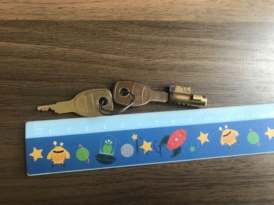 ALKO Mini AHK Schloss ALKO EINSTECKFASSSCHLOSS 7mm für Wohnwagen / Universal