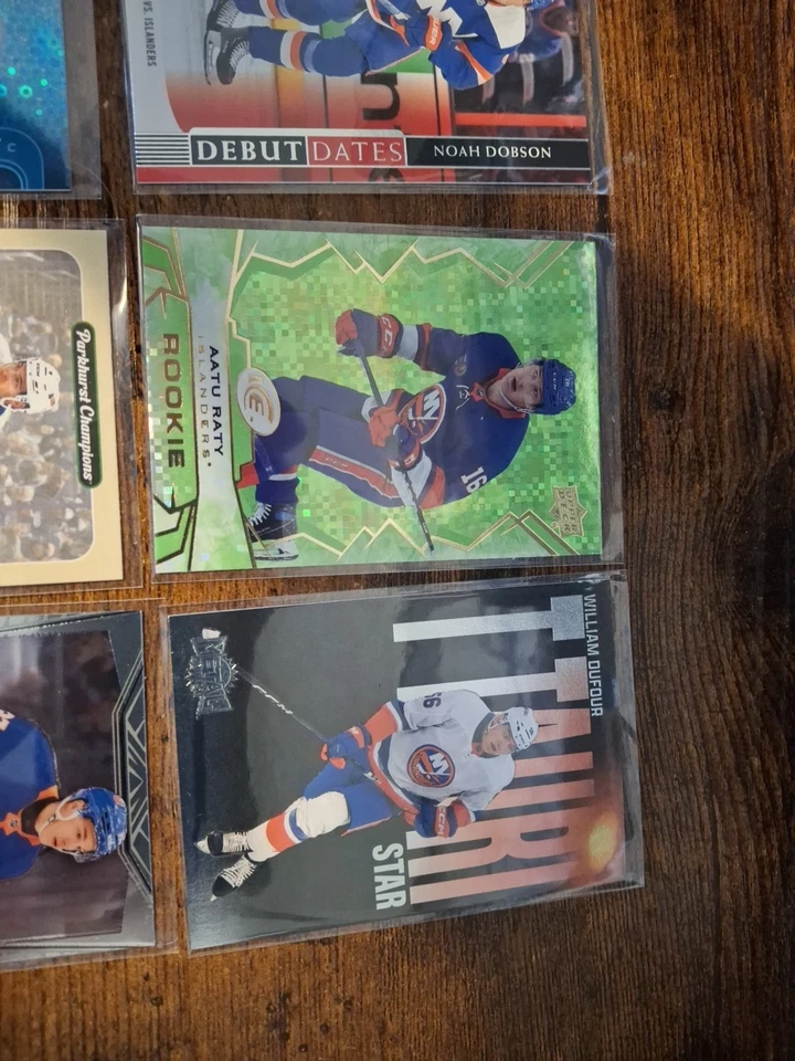 New York Islanders Lot Of 8 Cards As Pictured **Combine Ship ** - Image 3 of 4