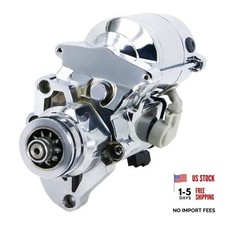 Chrom Starter Replacement New for 2006-2014 Road King Heritage Softail Dyna