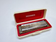 M. HOHNER A440 HARMONICA No. 1896 Marine Band Key Of D Made in Germany