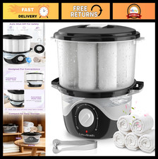 Compact Hot Towel Warmer 2.6L - Rapid Heating Spa Steamer for Facial Massage