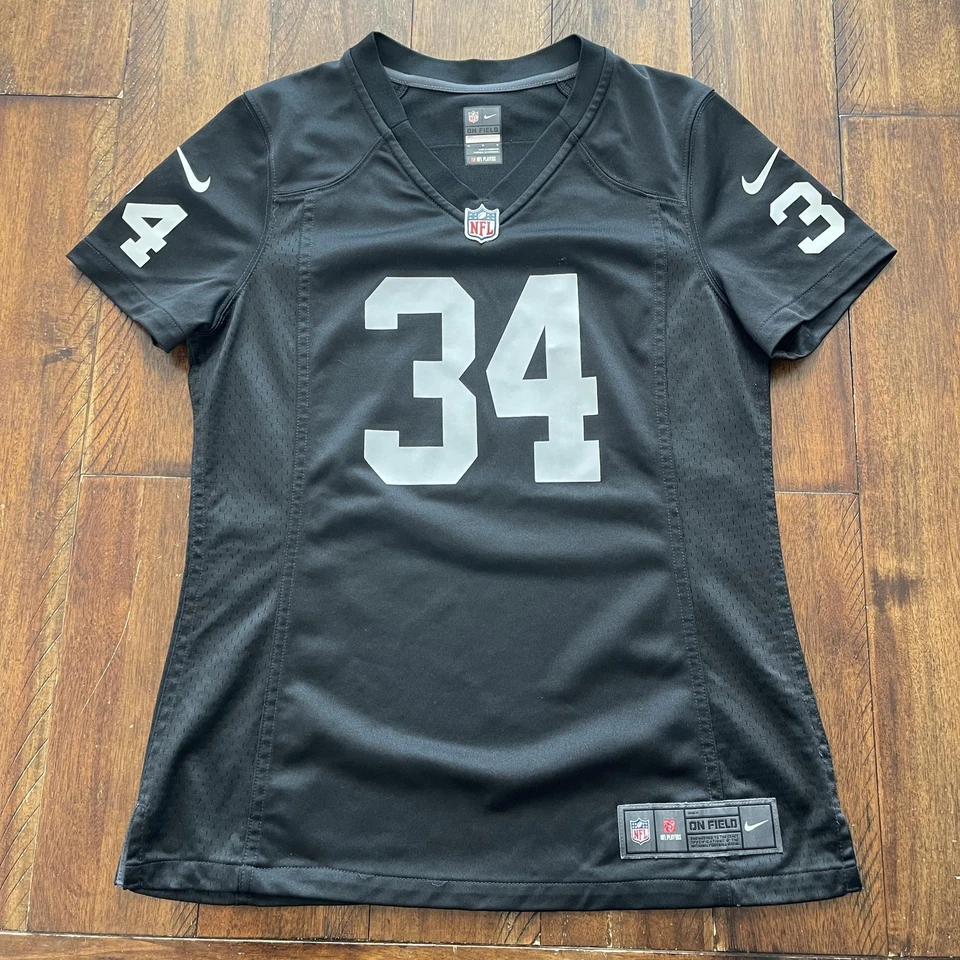 Футболка женская Oakland Raiders средняя черная NFL Nike Bo Jackson - Изображение 2 из 4